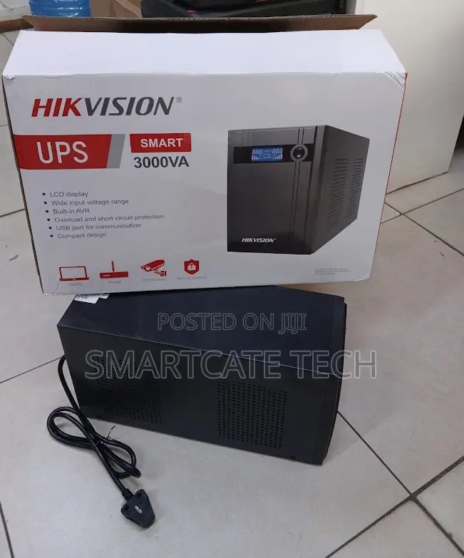 Hikvision 3000VA 3KVA UPS for CCTV Security Systems