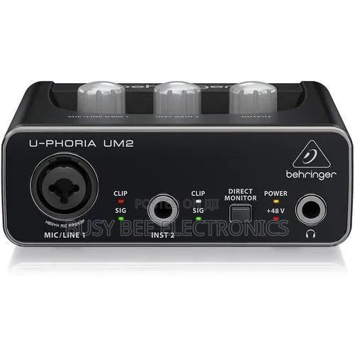 Behringer U-Phoria UM2 Audiophile USB Audio Interface