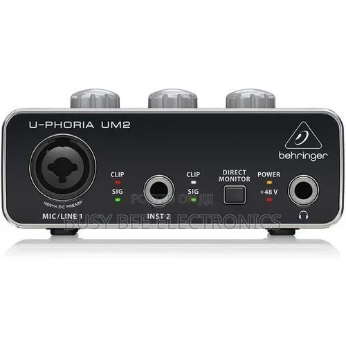Behringer U-Phoria UM2 Audiophile USB Audio Interface