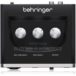 Behringer U-Phoria UM2 Audiophile USB Audio Interface