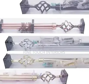 2 Meter Curtain Rods for Home Office