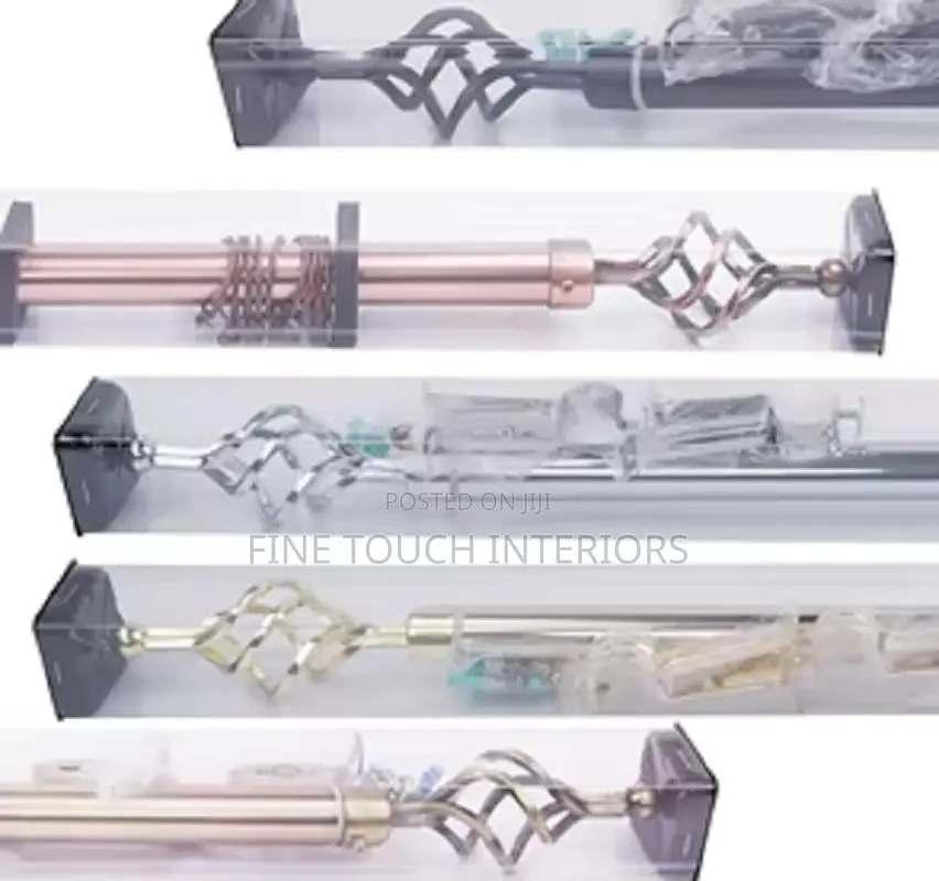 2 Meter Curtain Rods for Home Office