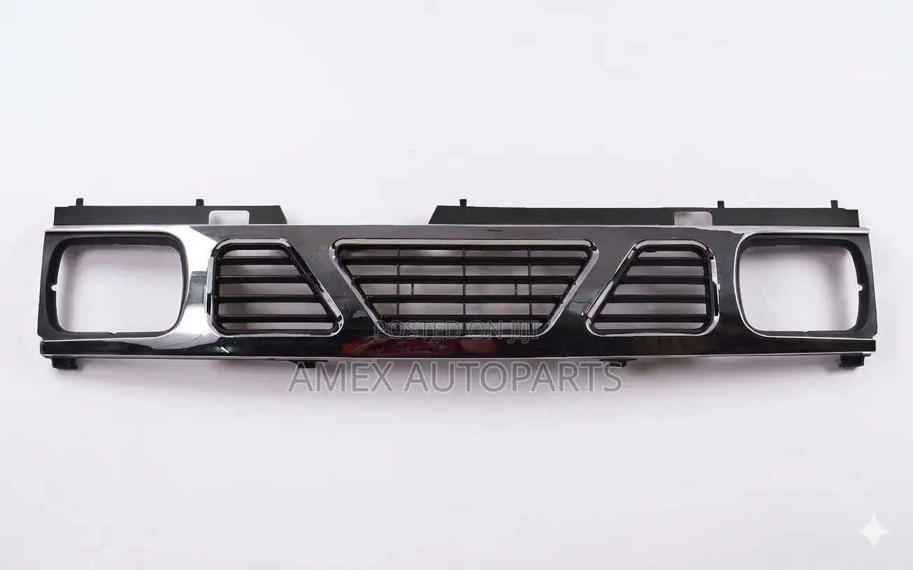 Front Grille Nissan Sahara D21 Hi - Rider Pick Up 1995 - 1998 Chrome B