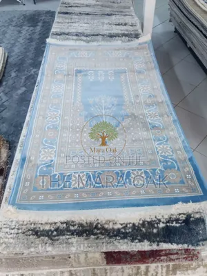 Premium Nikkah Wedding Gift - Sky Blue/Floral Border Motif Prayer