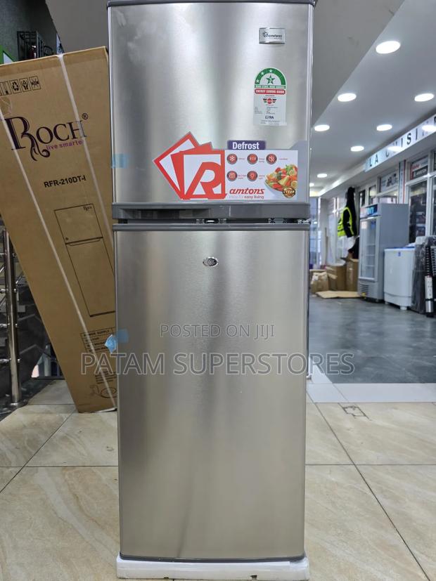 Ramtons 138ltrs Fridge, Frost Double Door Direct Cool