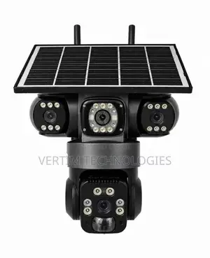3 in 1 4G Solar Powered CCTV Camera