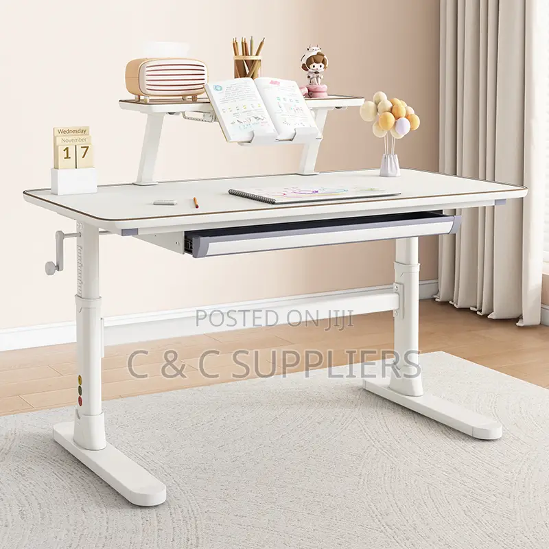 Manual Adjustable Study Desk -120cm