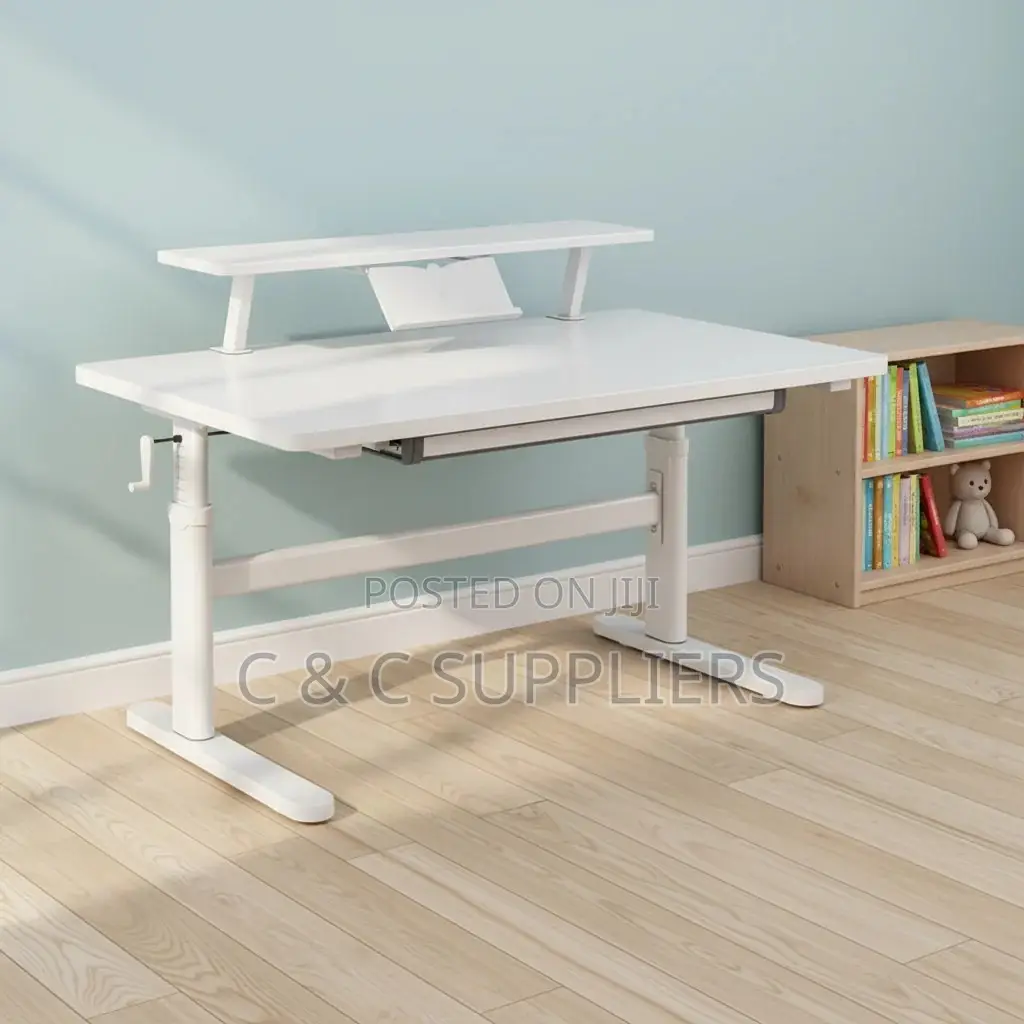 Manual Adjustable Study Desk -120cm