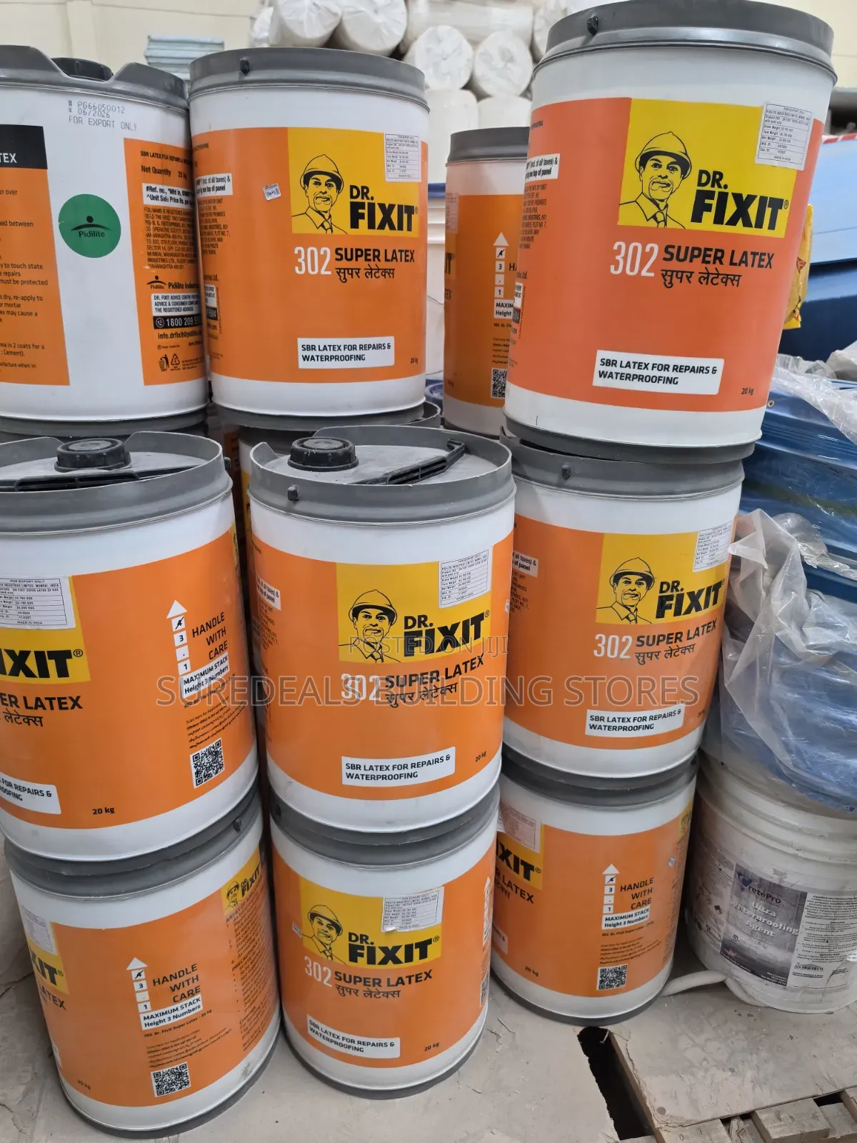 Dr. Fixit 302 Super Latex,20kg - Concrete Bonding Agent