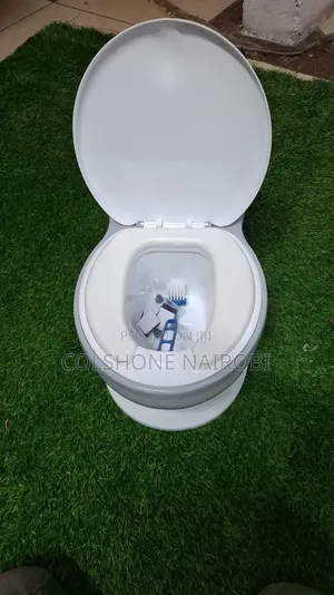 Portable Folding Toilet With Adjustable Seat Lid