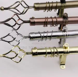 Curtain Rods for Both Sheers Heavy Curtains
