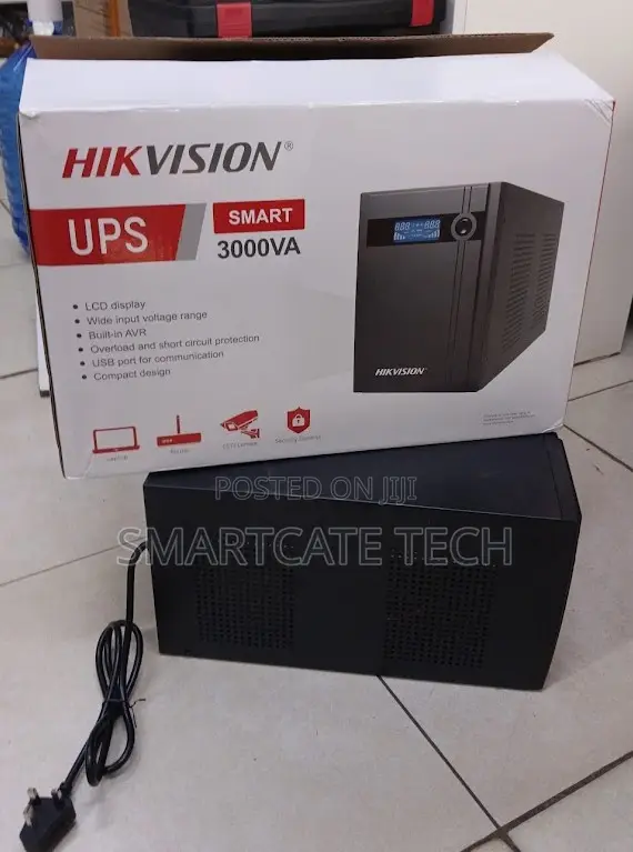 Hikvision 3000VA 3KVA UPS – Powerful Backup for Your Devices