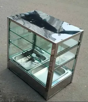 Stainless Steel Commercial Food Display and Warmer Size 600mm by 300mm