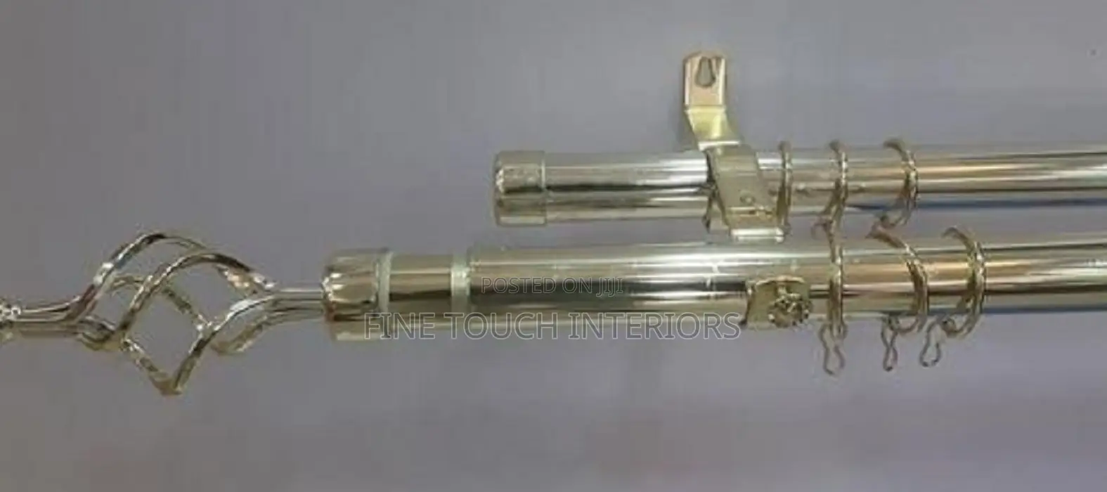 Easy to Install 2meter Double Curtain Rods