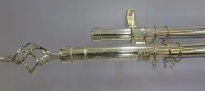 Easy to Install 2meter Double Curtain Rods