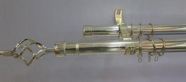 Easy to Install 2meter Double Curtain Rods - thumbnail 2
