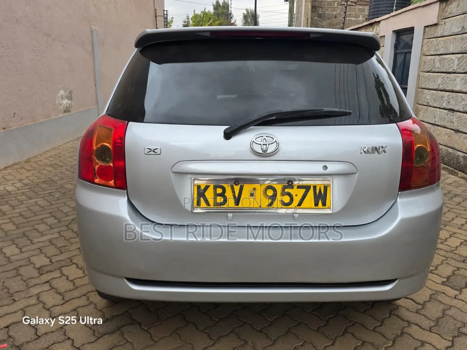 Toyota Corolla RunX 1.5 X FWD 2006 Silver