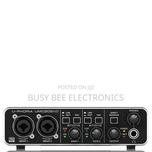 Behringer UMC202HD. 202 Soundcard