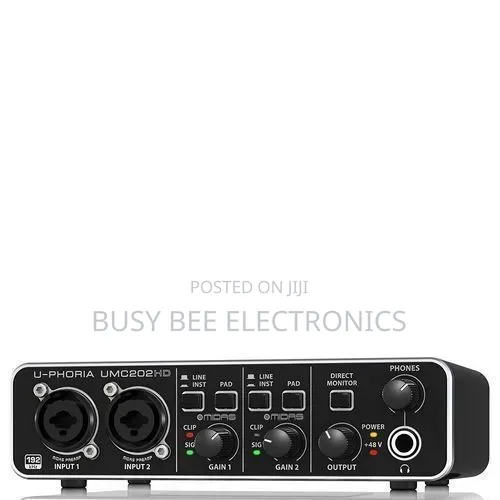 Behringer UMC202HD. 202 Soundcard