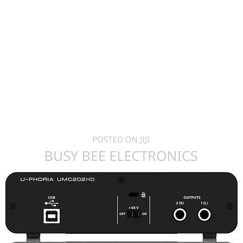 Behringer UMC202HD. 202 Soundcard