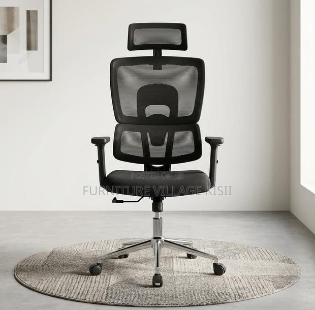 High Back Orthopedic Mesh Office Chair.