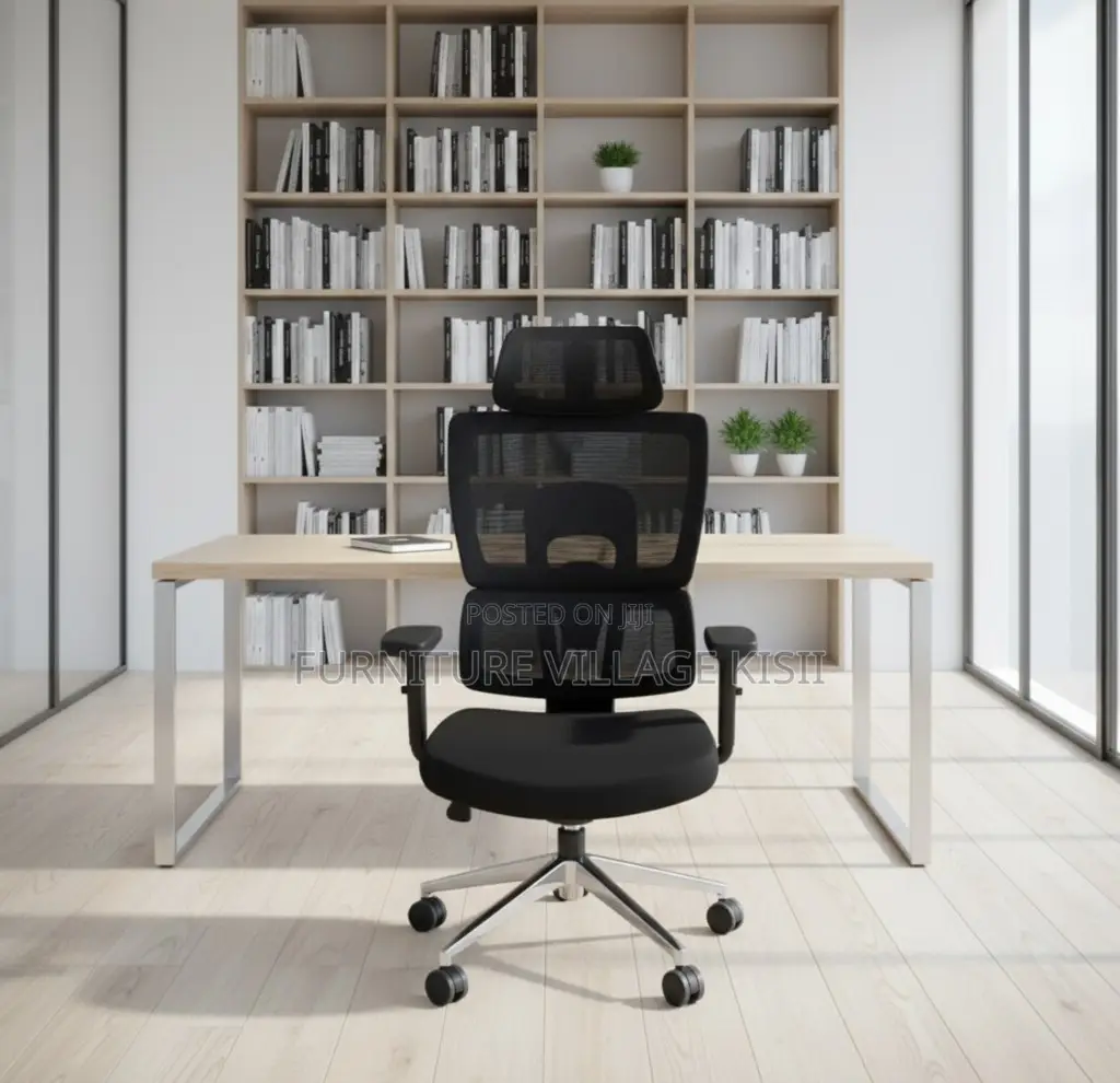 High Back Orthopedic Mesh Office Chair.