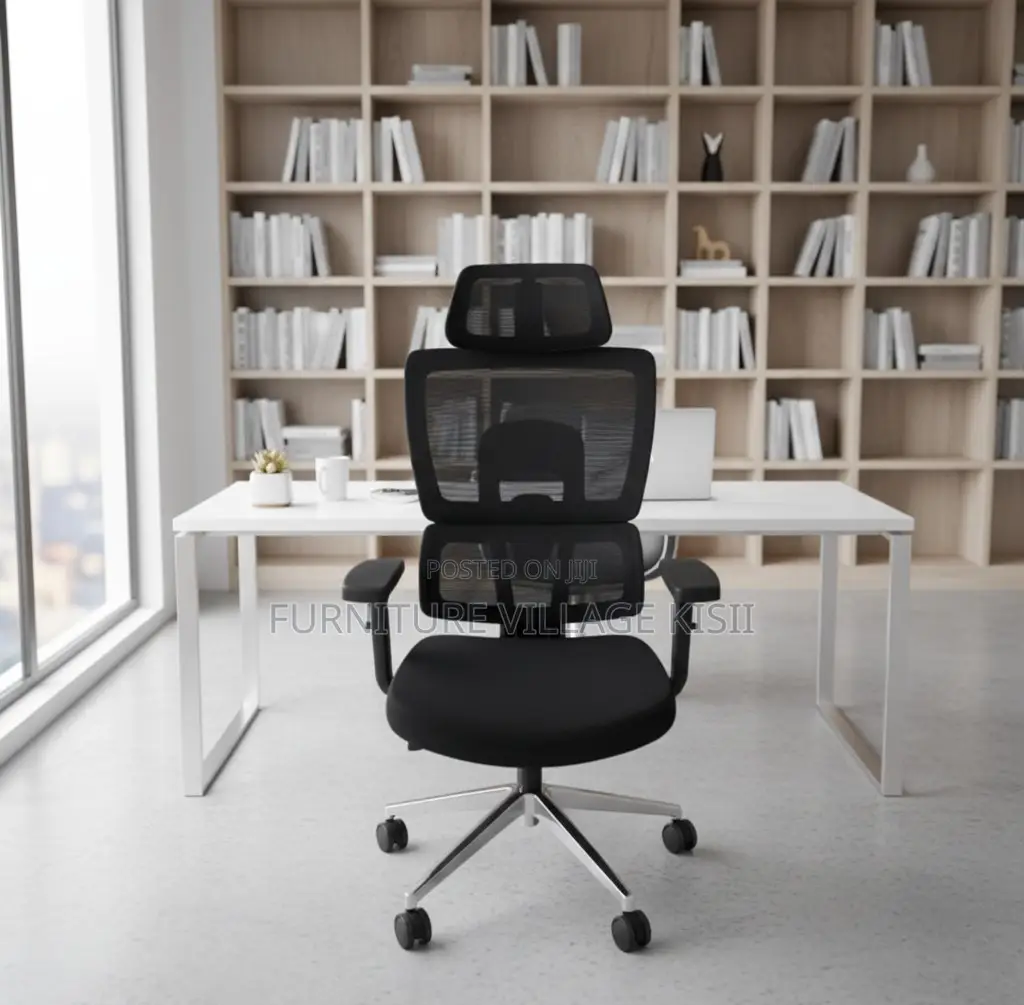 High Back Orthopedic Mesh Office Chair.