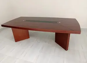 Office Table : 3M Brown Mahogany Meeting Table