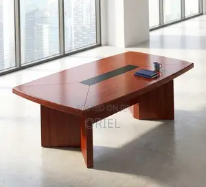 Office Table : 3M Brown Mahogany Meeting Table