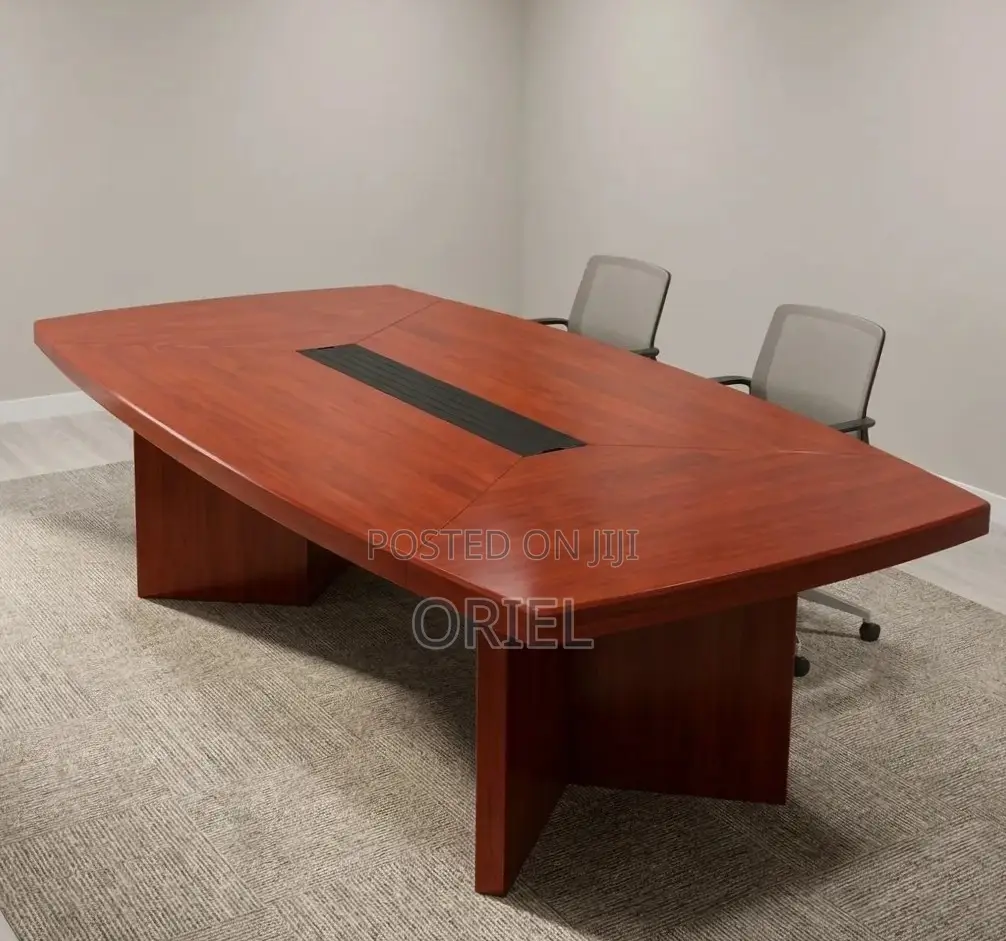 Office Table : 3M Brown Mahogany Meeting Table