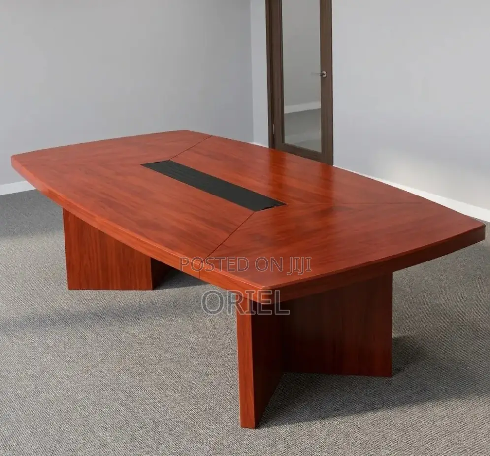 Office Table : 3M Brown Mahogany Meeting Table