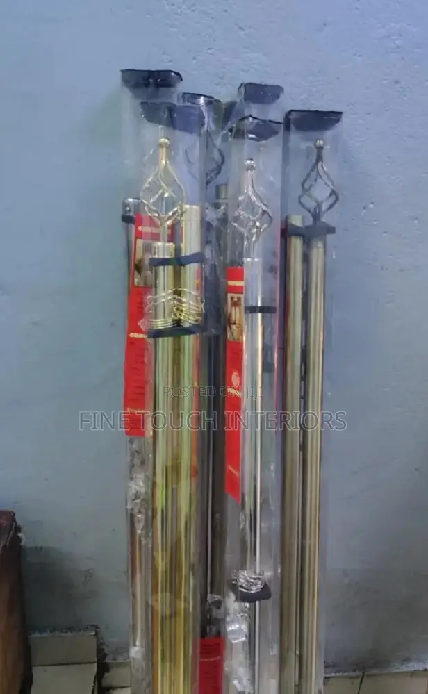 Zero Maintenance 3 Meter Double Curtain Rods