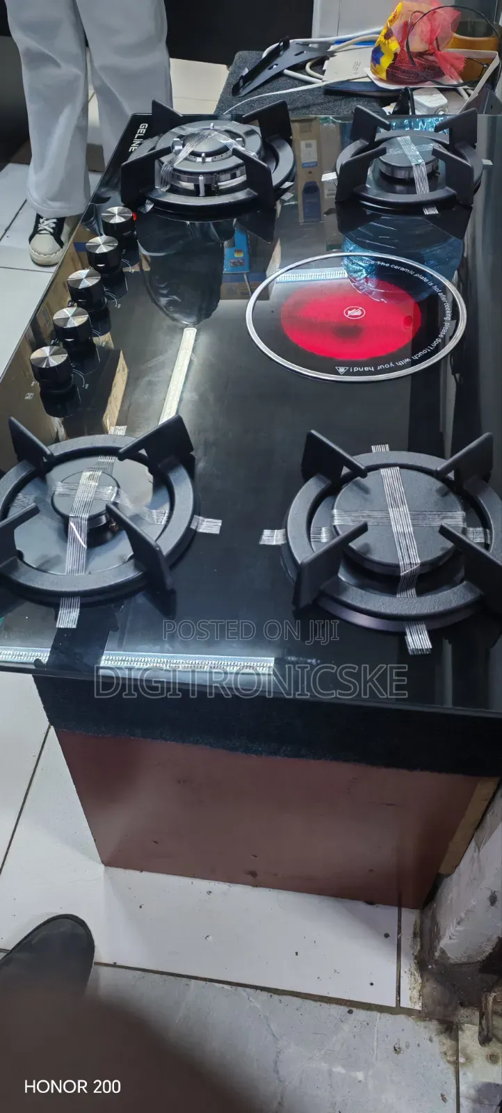 Geline 90cm 4+1 Inbuilt Kitchen Hob