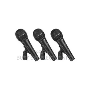 Behringer Ultravoice Dynamic Cardioid Vocal Microphones - 3 in 1 Pack