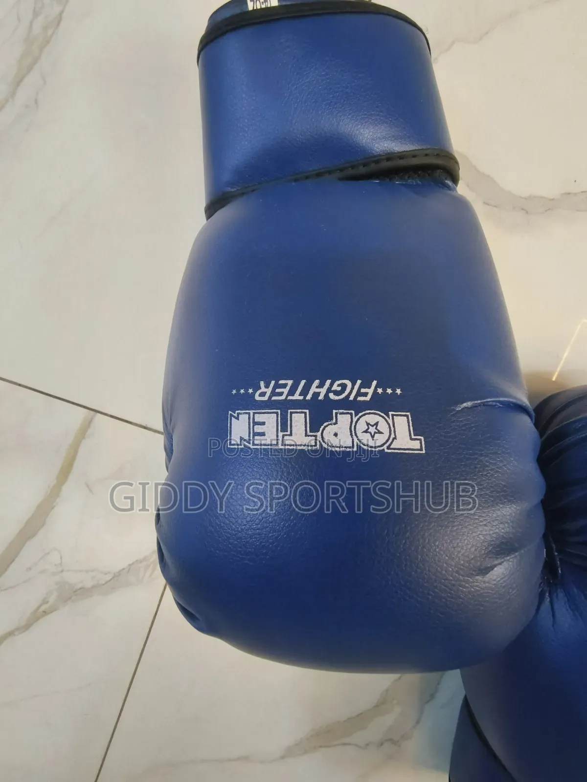 14oz Boxing Blue Gloves