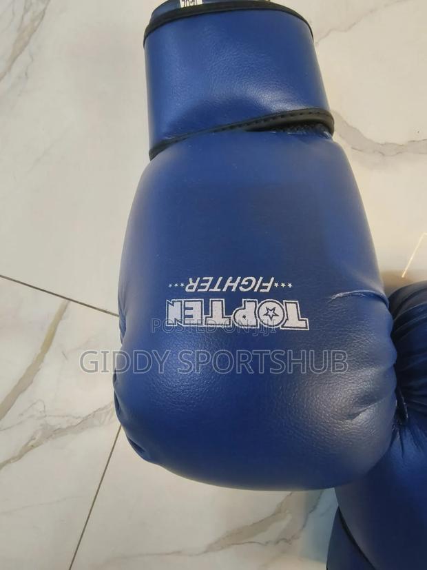 14oz Boxing Blue Gloves