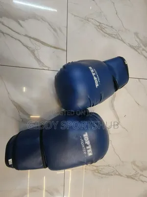 14oz Boxing Blue Gloves