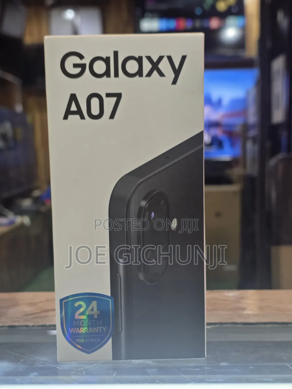 New Samsung Galaxy A07 4G 64 GB Black