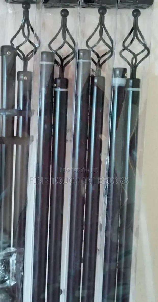 2 Meter Double Curtain Rods for All Home Styles