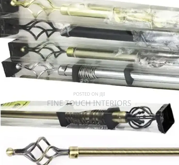 Stylish Curtain Rods for Home Decor