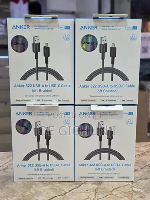 Anker 322 USB-C to USB-C Cable 6ft Braided