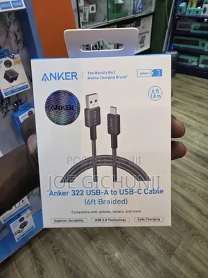 Anker 322 USB-C to USB-C Cable 6ft Braided