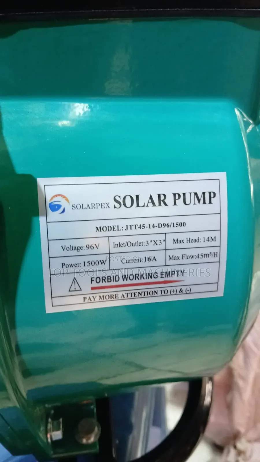 3 "Solar Pump