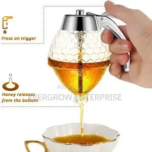 Glass Honey Dispenser