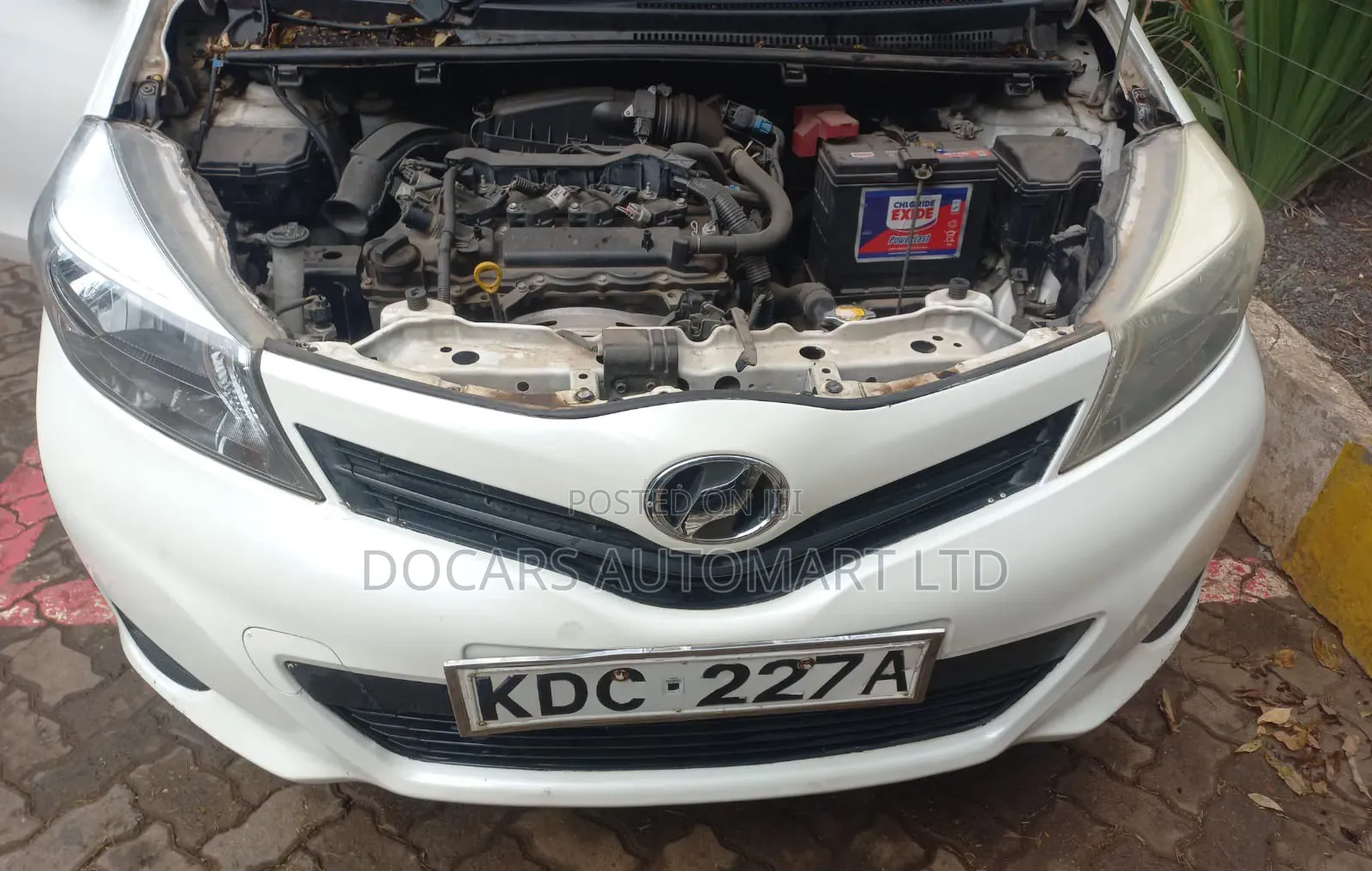 Toyota Vitz 2013 White
