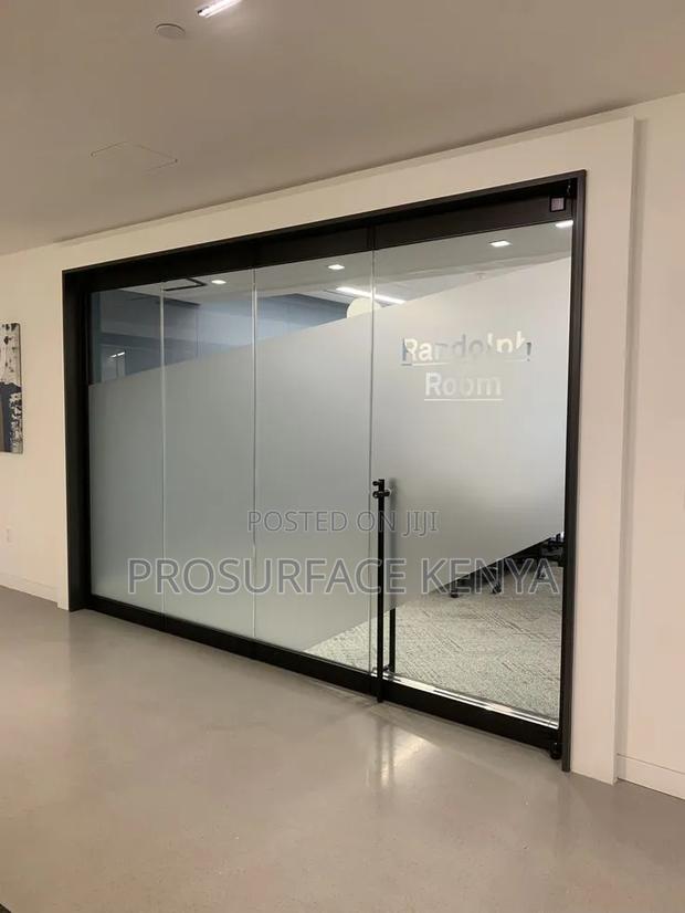 Glass Window Film 1.2m Wide – Privacy Decorative Options