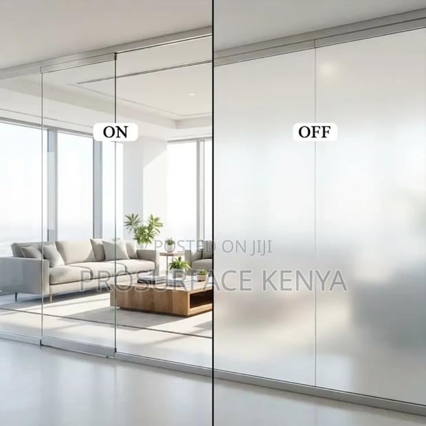 Decorative Window Film 1.2m – Frosted, Gradient One Way