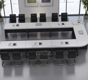 Office Boardroom Table : Custom 6M U-Shaped Boardroom Meeting Table