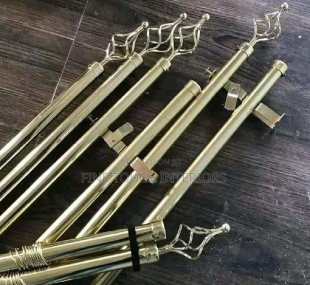 3meter Double Curtain Rods for Residential Spaces