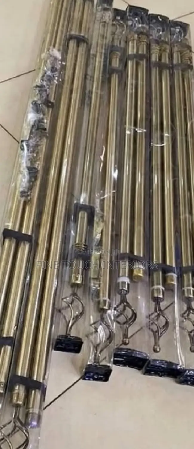 2 Meter Double Curtain Rods for Home Interior